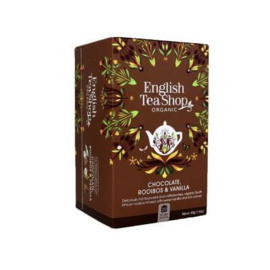 English Tea Shop Chocolate, Rooibos & Vanille 20 zakjes