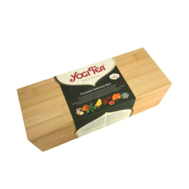 *Yogi Tea Houten Cadeau doos gevuld 8 x 6 Theezakjes