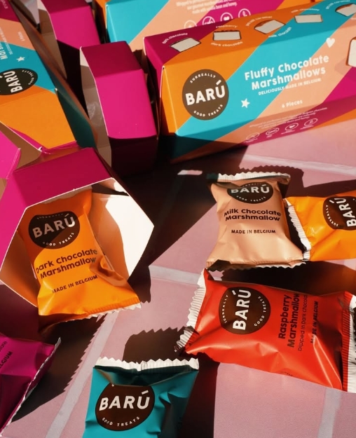 *BARÚ Xmas Cracker Marhmallows Assortiment