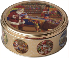 Kerstblikken met Koekjes  (1 blik) (*Lees de omschrijving)