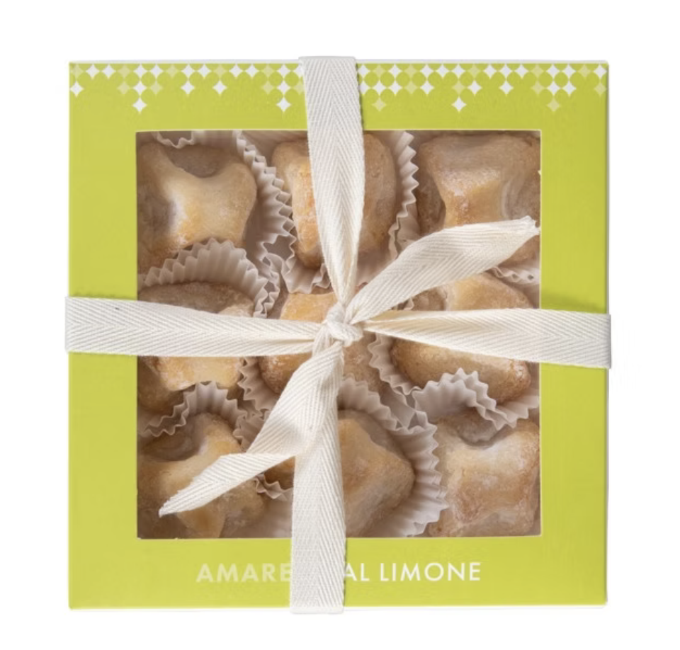 Amaretti met Citroen in geschenkdoos