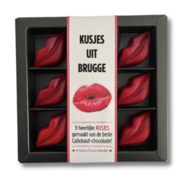 Kusjes uit Brugge (Melk Callebaut Chocolade)