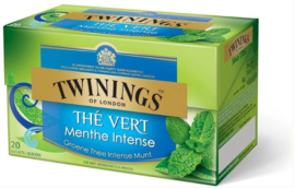 Twinings Thee Green Intense Mint 20 st. (groen)