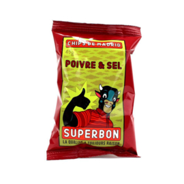 Superbon Chips Salt & Pepper 45 gram