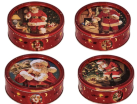 Nostalgisch X-MAS Blik Rood (1 blik)