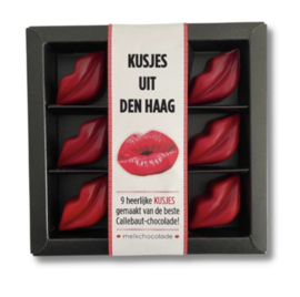 Kusjes uit Den Haag (Melk Callebaut Chocolade)