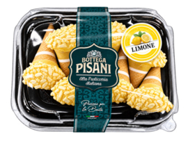 Cannoli Vers in Hoorntje - Conetti Al Limone (7 stuks)