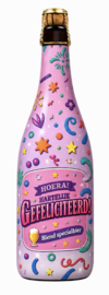 Bier Blond Hoera Gefeliciteerd (Grote Fles)