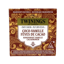 Twinings Thee Ayurveda Kokosnoot Vanille Cacaobonen