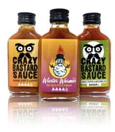 Crazy Bastard Sauce Winter Warmer Set (Limited Edition)