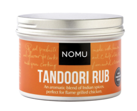 NOMU Tandoori Rub (zalmsteak, zeebaars, lambchops, kippenborst, groente, dressings, marinades, sausjes)