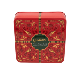 Scandi Date & Ginger Square Tin