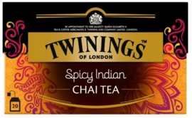 Twinings Thee Spicy Indian Chai 20 stuk