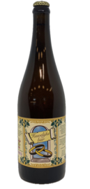 Etiket: Huwelijk Zoethout Tripel 8%  (Grote fles 0,75 cl)