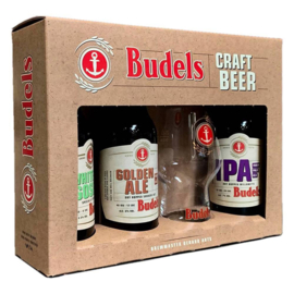 Budels Geschenkdoos Craft  Bier 3x30 cl