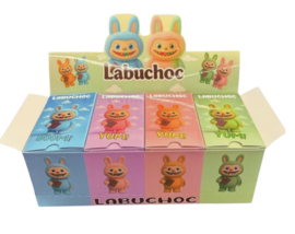 Chocolade Labuchoc 1 tablet Blauw met Hazelnoten