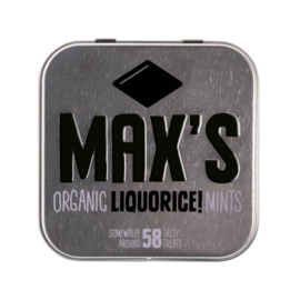 Max's Biologische Liquorice Mints