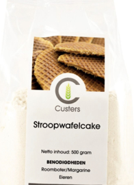 Custers Stroopwafel Cakemix 500 Gram