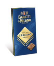 Baratti Milano Tavoletta Cremino Chocolade Puur (1 reep)