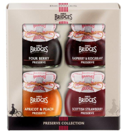 Mrs Bridges Giftset Jam's 4x 113 Gram