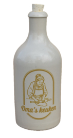 Marechal Fles Oliedispenser Oma's Keuken LEEG voor 500 ml.