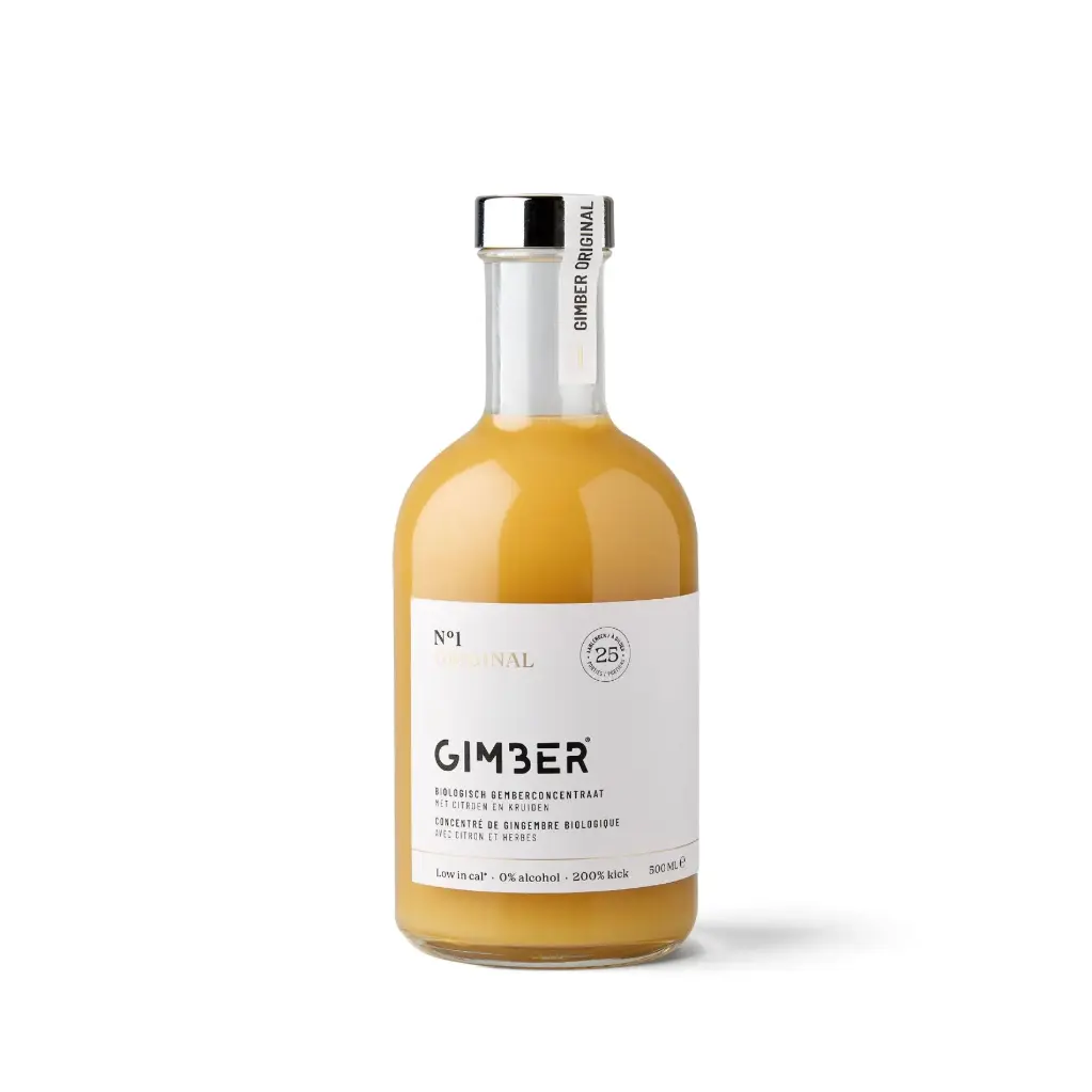 *Gimber Drink Sweet Lilly 500 Ml. (Gember) 15 glazen