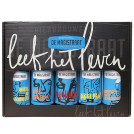 Magistraat Leef het leven cadeauverpakking