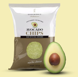 Greenomic Chips Avocado Nacho Cheese