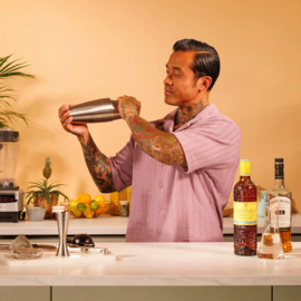 Vacuvin Cocktail Shaker Stainless Steel 550 ml. RVS