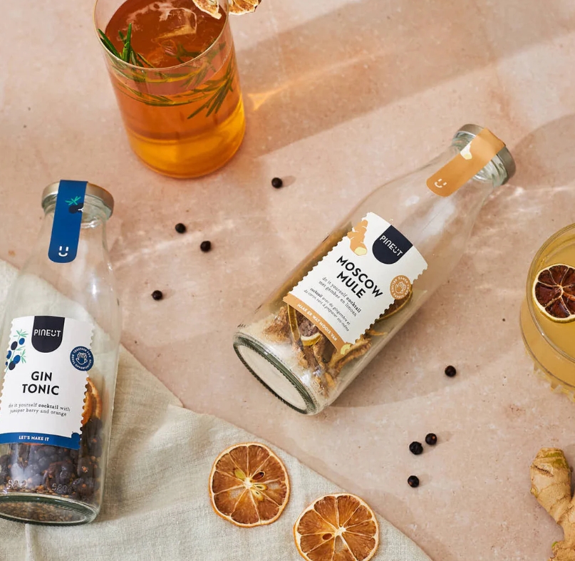 Pineut Giftpack Gin Tonic & Moscow Mule