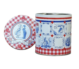 Blik Ruitjes (Vul eventueel zelf met stroopwafels)