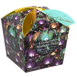 Baubles Blue Cranberry Fudge Box 250g