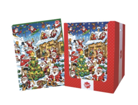 Kerst MINI Adventskalender Kerstmannen