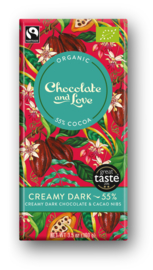 BIO Chocolate and Love Creamy Dark mild 55%