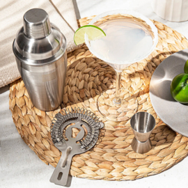 Vacuvin Cocktail Shaker Stainless Steel 550 ml. RVS