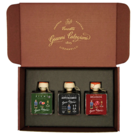 Gianni Calogiuri Geschenkdoos met 3 x 50 cl.