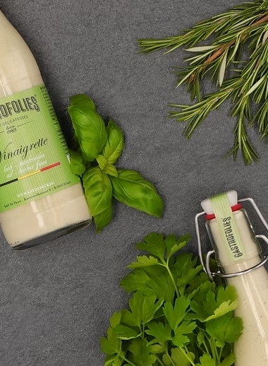 Gastrofolies Dressing Vinaigrette Knoflook Tuinkruiden