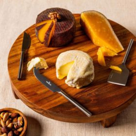 Moments Kaasmessen 14 cm Titanium set van 3