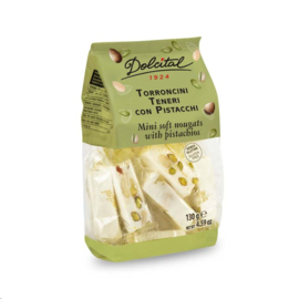 Dolcital Nougat Torroncini Teneri Con Pistacchi