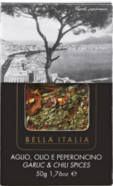 Bella Italia Aglio Olio E Peperoncino Kruidenmix.