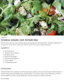 Natural Spices Sirtaki Mix Salade Kruiden