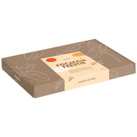 ZERO WASTE WIJ KOCHTEN STUNTPRIJS (THT 30 Juni) Pineut Focaccia Brievenbus Cadeau