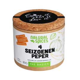 *Natural Spices 4 Seizoenen Pepers