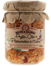 Delizie di Calabria Aglio Olio Peperoncino (Mix van Knoflook, Olie en Peper)