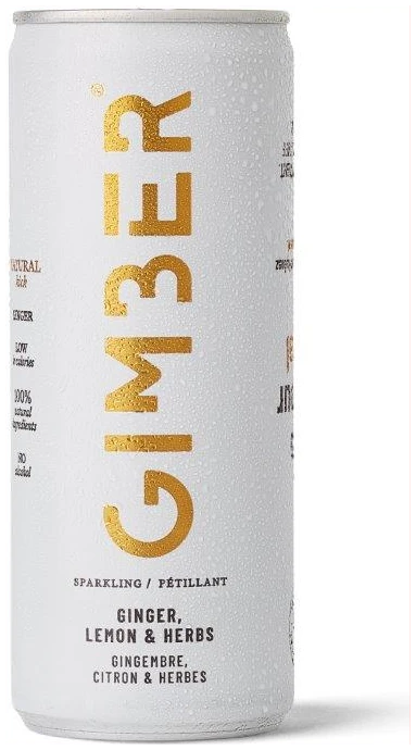 Gimber Drink original 0% BIO in blik