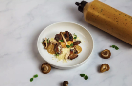 *Plantaardige Vegan Paddenstoel & Truffel Groente mayo fles 775 ml.