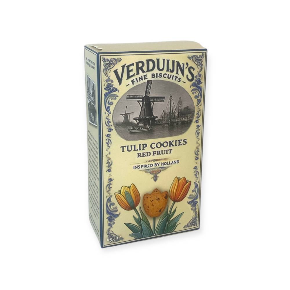 Verduijn’s Fine Biscuits Cranberry Tulpkoekjes