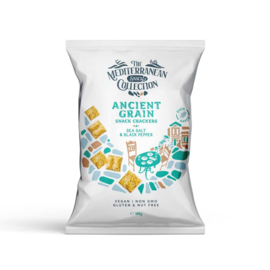 *The Mediterranean Snack Ancient Grain Snack Crackers Glutenvrij