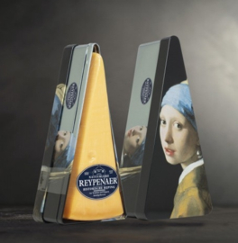 Reypenaer Cadeau Art Collection / Meisje met de parel BLIK met 1  jaar Gerijpte Kaas