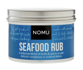NOMU Seafood Rub BBQ (vis en schaal- en schelpdieren)